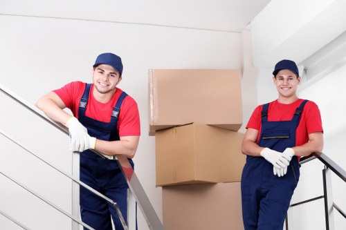 Professional removal van service handling a student relocation in Bloomsbury