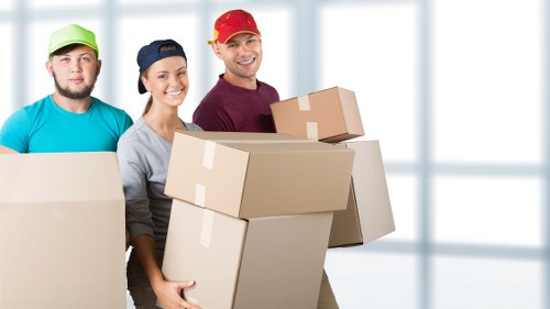 Organised packing materials for a stress-free Bloomsbury house move