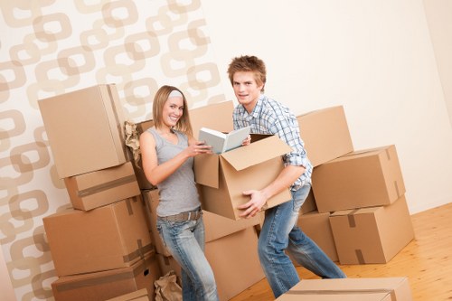 Professional man and van service completing a safe move in Bloomsbury